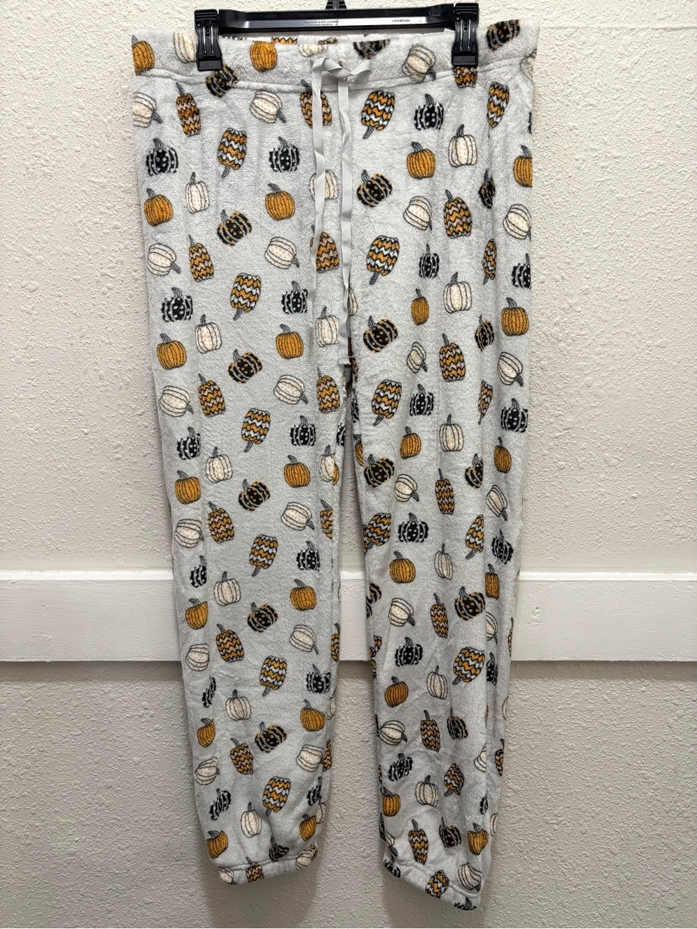 Daydream by Berkshire Halloween Fall Pumpkin Plush Pajama Pants Size M
